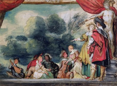 Het Inschepen door Jacob Jordaens